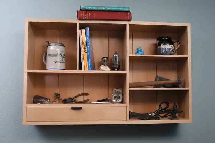 Wall Shelf with Drawer