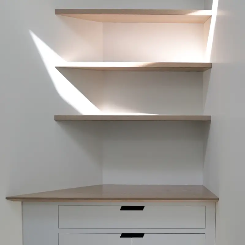 Oak Office Built-ins